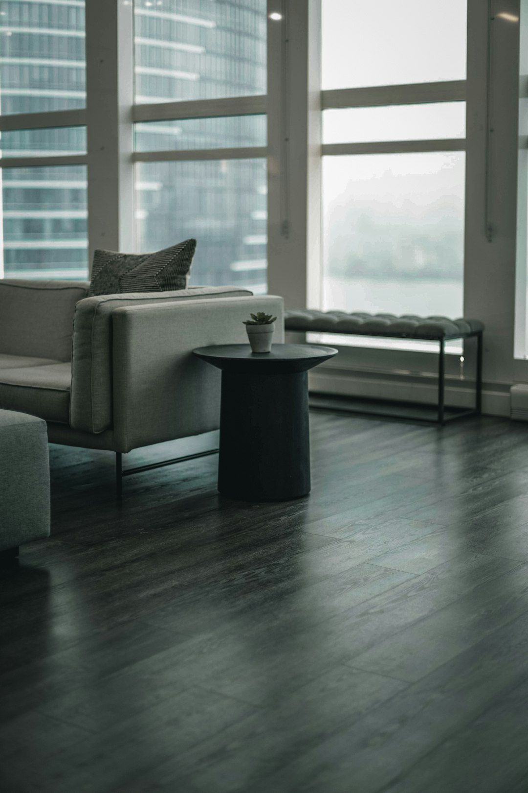 Interieur met vloerverwarming