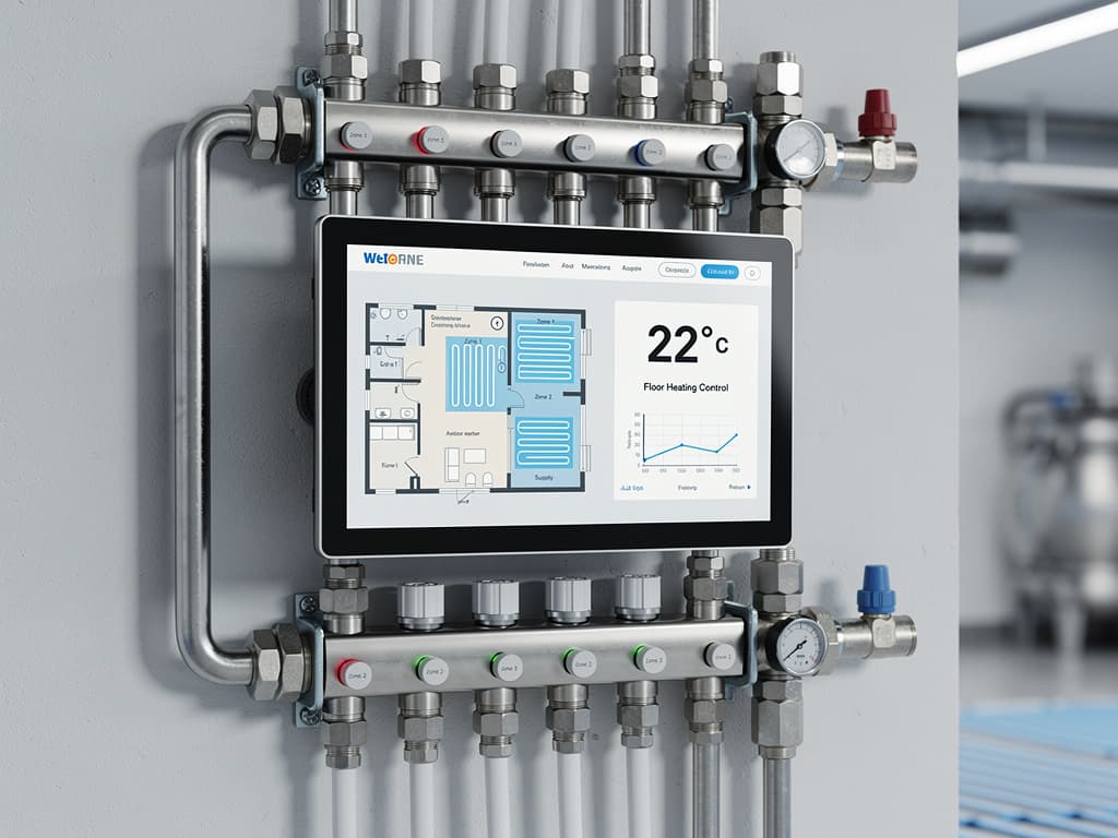 Vloerverwarming instellen: de ideale temperatuur